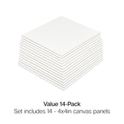 Canvas Panels 4x4 14 pc - Studio - KINGART