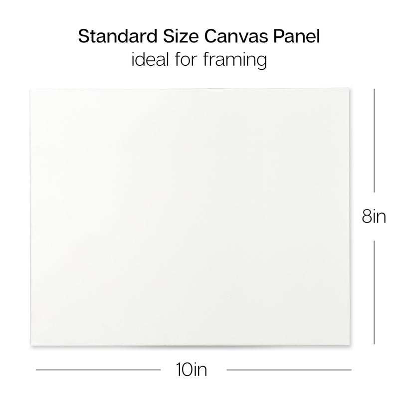 Canvas Panels 8x10 14 pc - STRETCHED CANVAS & PANEL BOARDS - KINGART