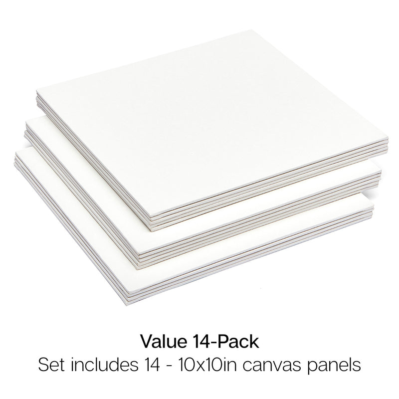 Canvas Panels 10x10 14 pc - Studio - KINGART