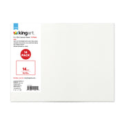 Canvas Panels 9x12 14 pc - STRETCHED CANVAS & PANEL BOARDS - KINGART