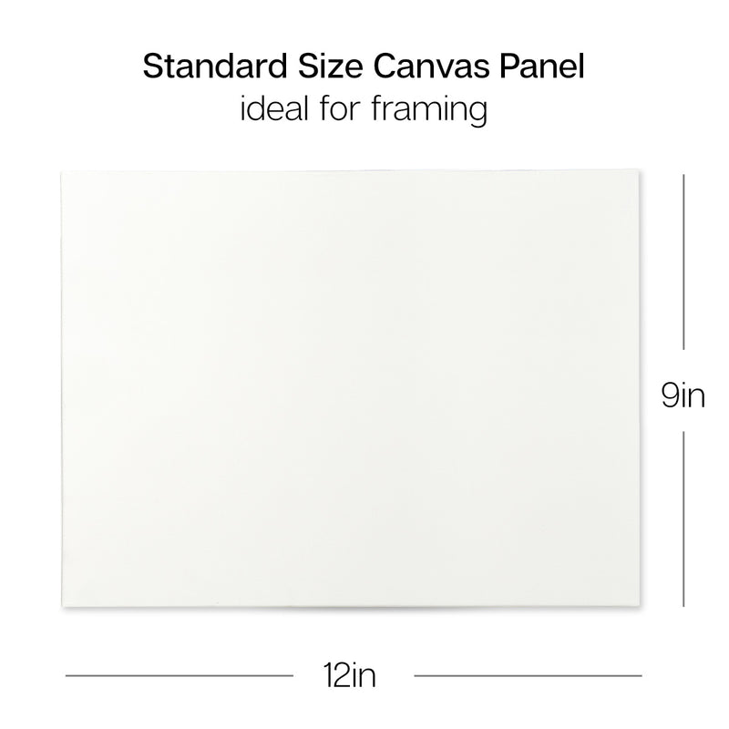 Canvas Panels 9x12 14 pc - STRETCHED CANVAS & PANEL BOARDS - KINGART