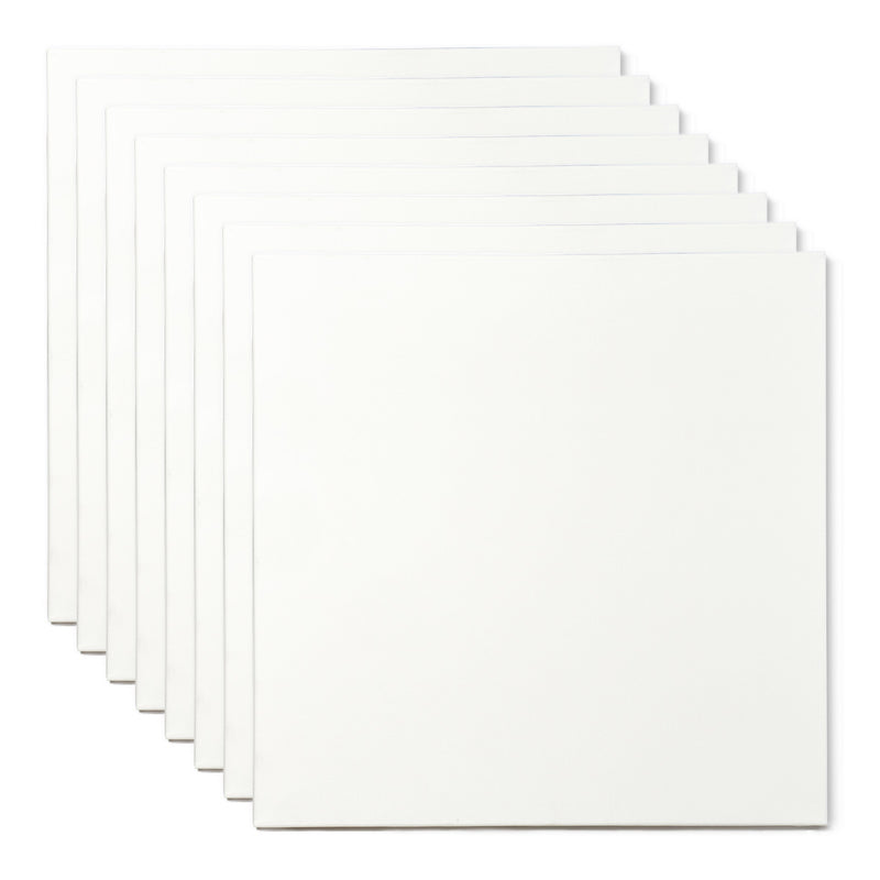 Stretched Canvas 6x6 8 pc - STRETCHED CANVAS & PANEL BOARDS - KINGART