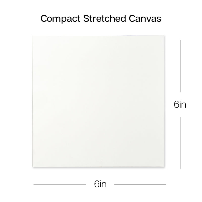Stretched Canvas 6x6 8 pc - STRETCHED CANVAS & PANEL BOARDS - KINGART