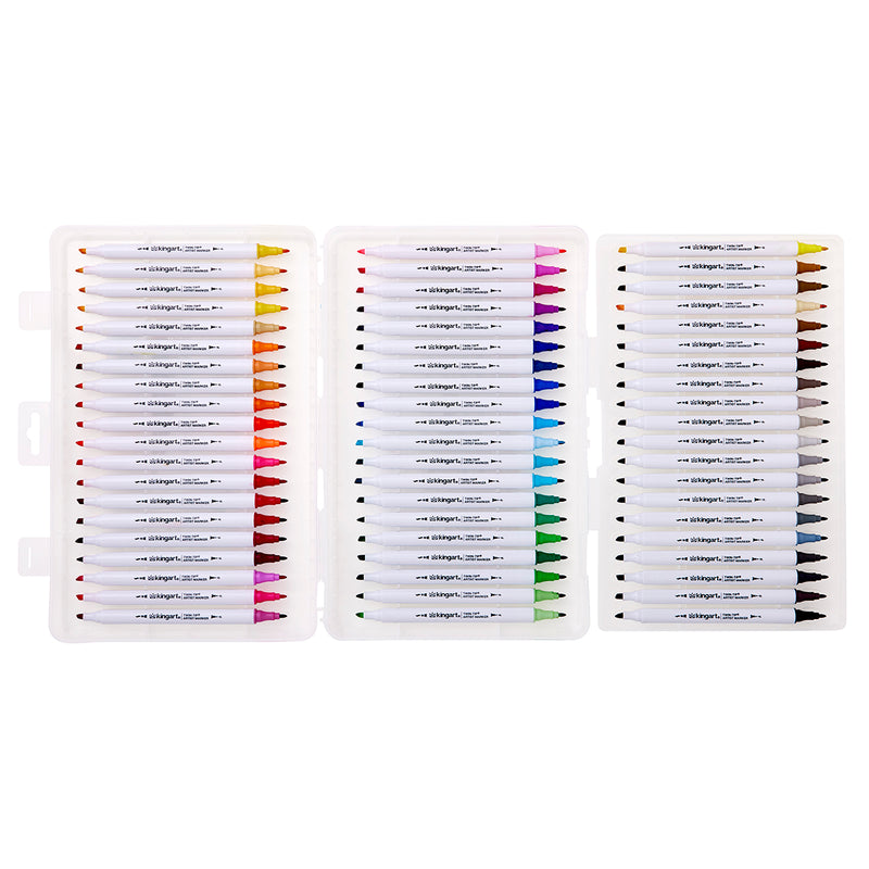 Twin-Tip™ Sketch Markers 60 Colors - MARKERS & PENS - SHANGHAI CMB IMPORT & EXPORT CO., LTD