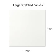 Stretched Canvas Set – 24” x 24” Square, 2-Pack, 100% Cotton, Primed - STRETCHED CANVAS & PANEL BOARDS - KINGART
