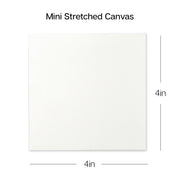 Canvas & Easel Set 4x4 8 pc - STRETCHED CANVAS & PANEL BOARDS - KINGART