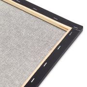 Black Stretched Canvas 4 pc - STRETCHED CANVAS & PANEL BOARDS - KINGART