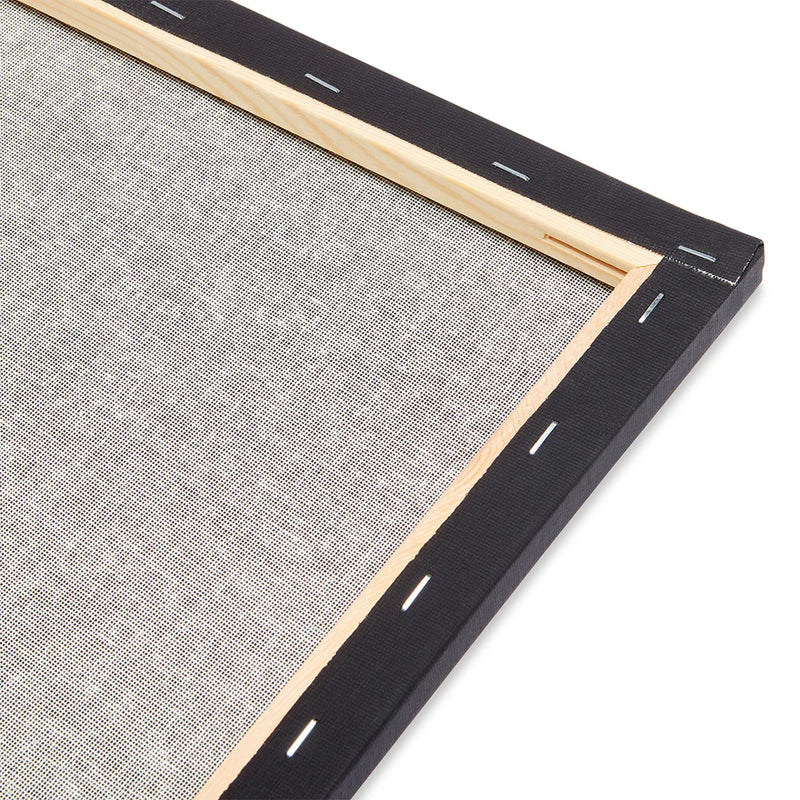 Black Stretched Canvas 4 pc - STRETCHED CANVAS & PANEL BOARDS - KINGART