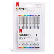 Inkline™ Fine Line Pens 8 Colors 0.45mm XS - Pro - KINGART