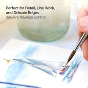 Original Gold® 9035 Round Needle Point Brush Set - 5 pcs - PREMIUM BRUSH SETS - KINGART