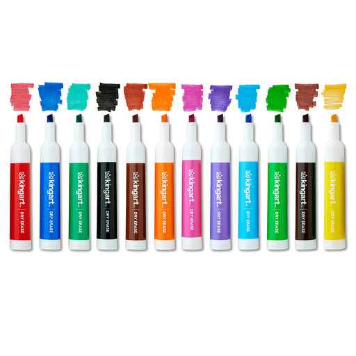 Dry Erase Markers 36 pc - Value - KINGART