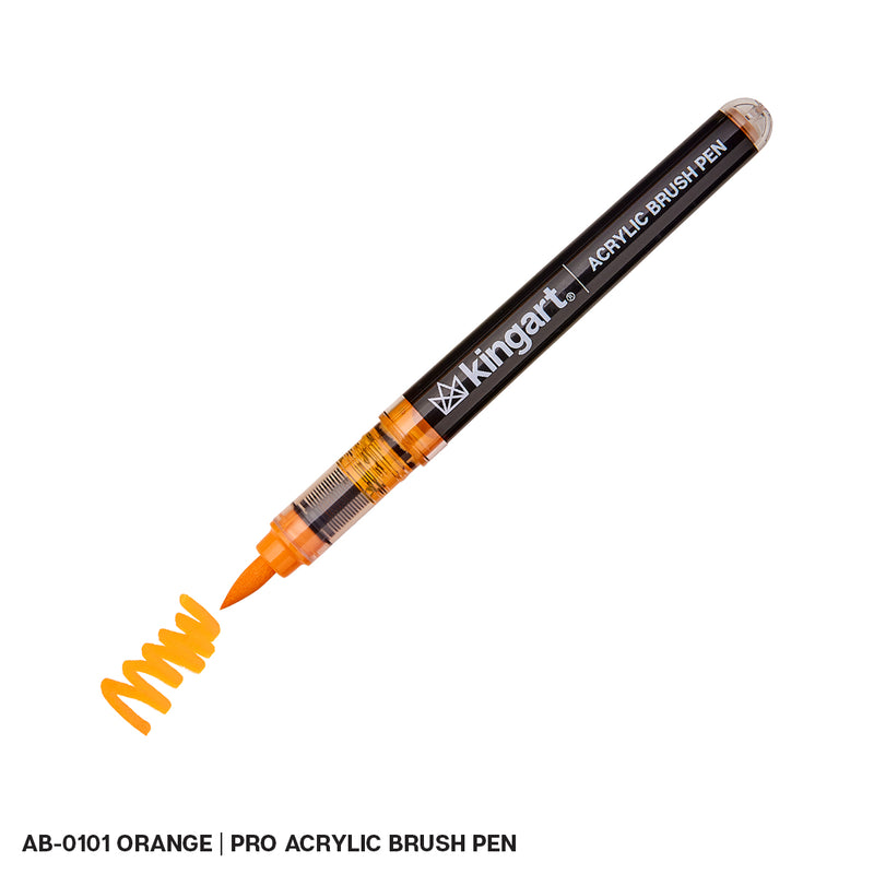 PRO Acrylic Paint Brush Pens -  Singles - Pro - KINGART