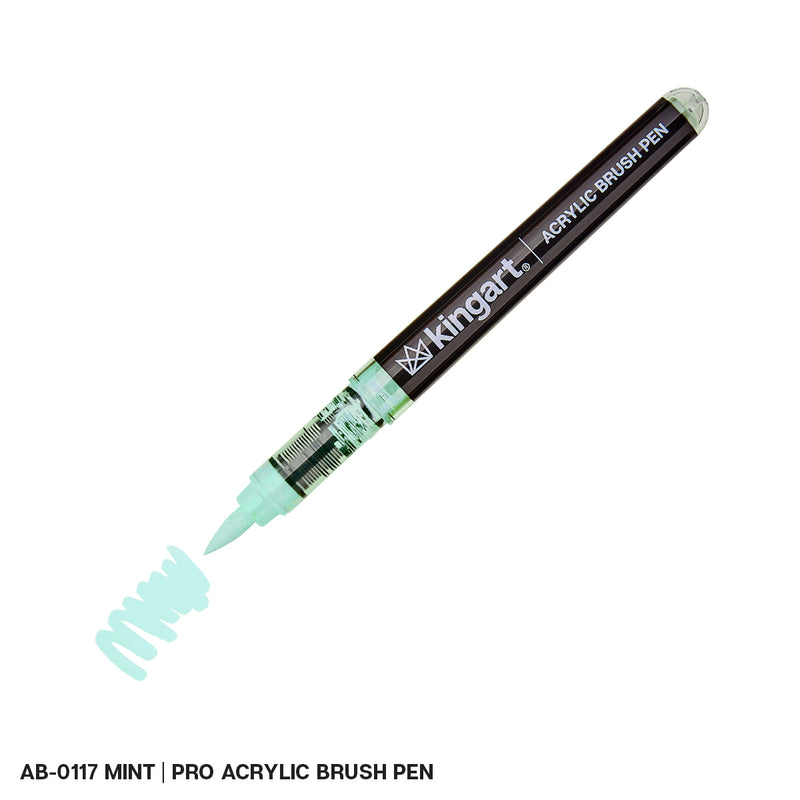 PRO Acrylic Paint Brush Pens -  Singles - Pro - KINGART