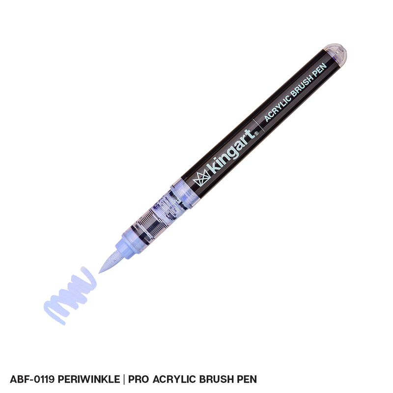 Acrylic Brush Tip Pens - Single Colors - Pro - KINGART