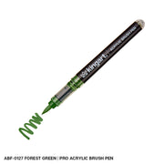 Acrylic Brush Tip Pens - Single Colors - Pro - KINGART