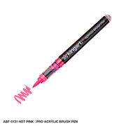 Acrylic Brush Tip Pens - Single Colors - Pro - KINGART
