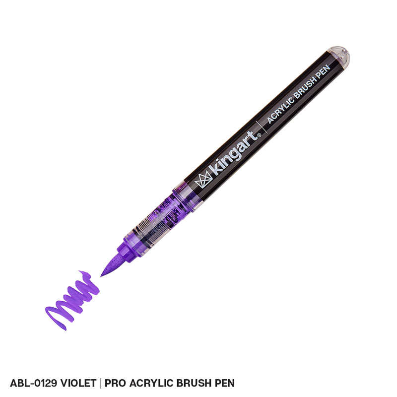 Acrylic Brush Tip Pens - Singles - Pro - KINGART