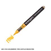 Acrylic Brush Tip Pens - Single Colors - Pro - KINGART