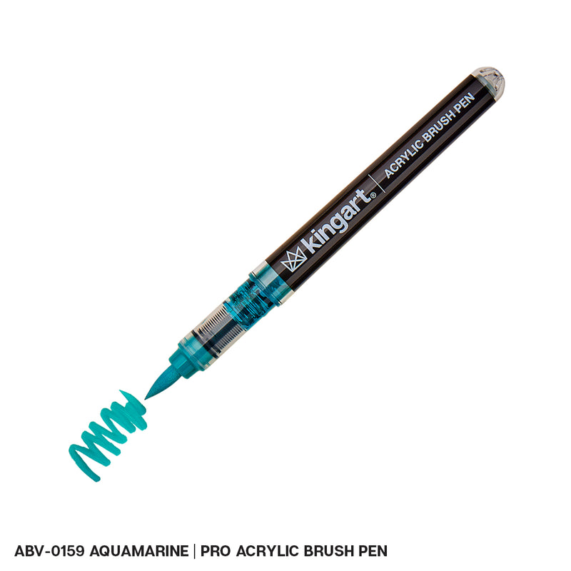 Acrylic Brush Tip Pens - Single Colors - Pro - KINGART