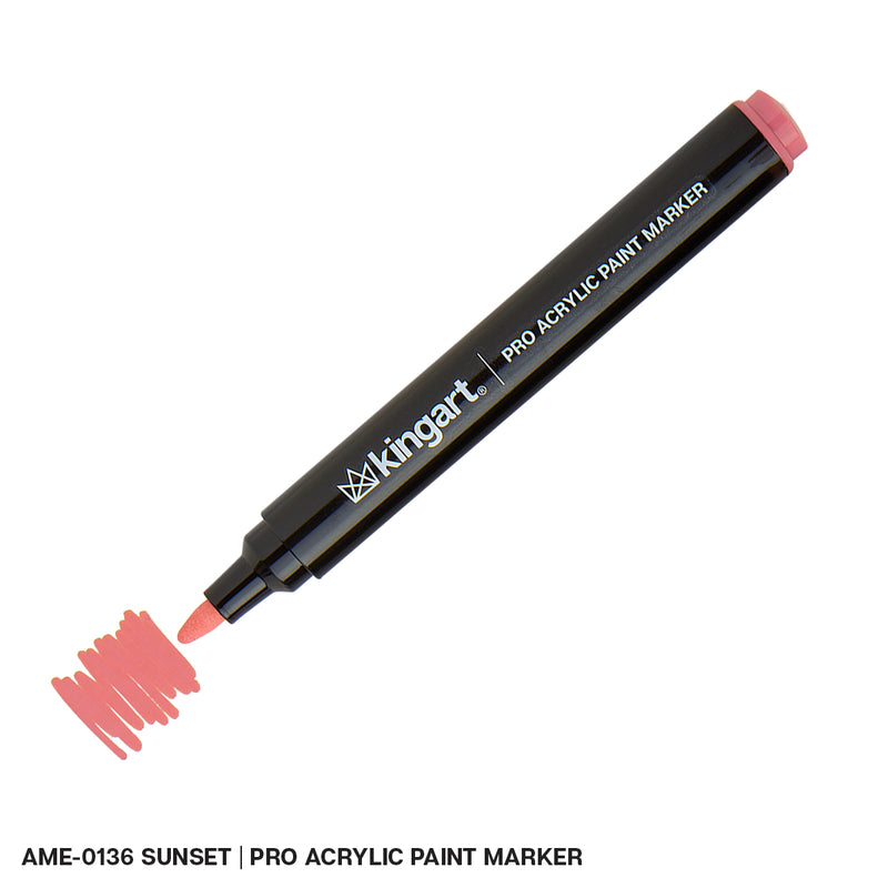 PRO Acrylic Paint Markers - 2mm Bullet Tip - Single Colors - MARKERS & PENS - KINGART