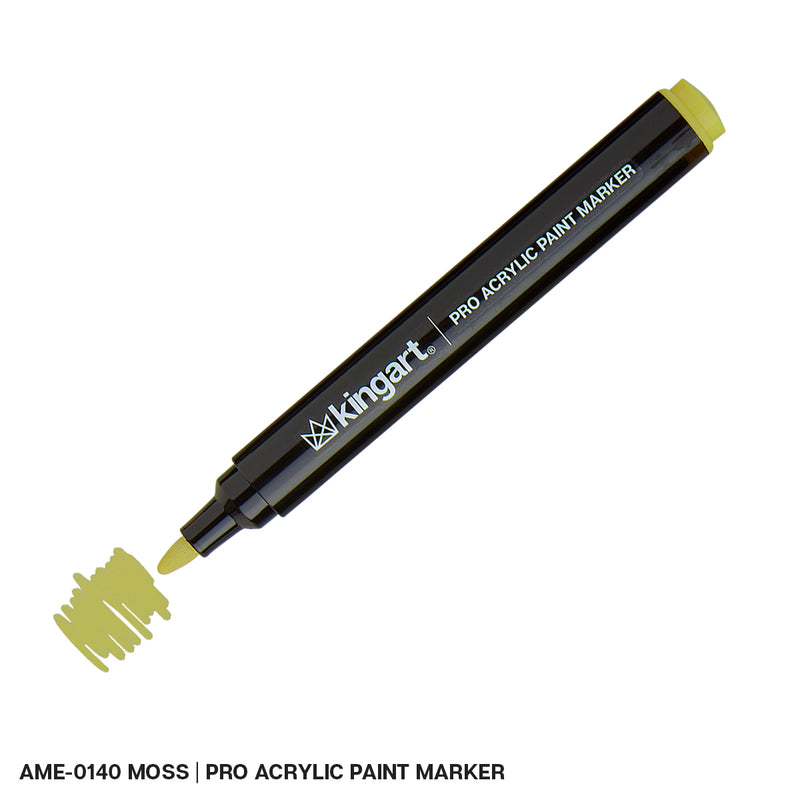 PRO Acrylic Paint Markers - 2mm Bullet Tip - Single Colors - MARKERS & PENS - KINGART