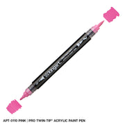 Twin-Tip Acrylic Paint Brush Pens - Open Stock Single Colors - MARKERS & PENS - KINGART