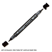 Twin-Tip Acrylic Paint Brush Pens - Open Stock Single Colors - MARKERS & PENS - KINGART