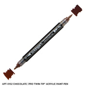 Twin-Tip Acrylic Paint Brush Pens - Open Stock Single Colors - MARKERS & PENS - KINGART