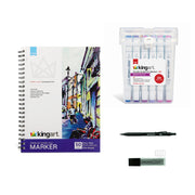 Starter Bundle: Double-Ended Alcohol Marker Illustration -  - KINGART