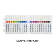 Acrylic Paint Brush Tip Markers 24 Metallic Colors - Studio - KINGART