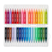 Brush Tip Markers 36 Colors - Studio - KINGART