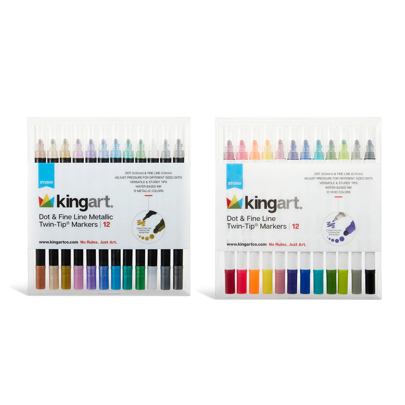 Dot & Markers Bundle - MARKERS & PENS - KINGART