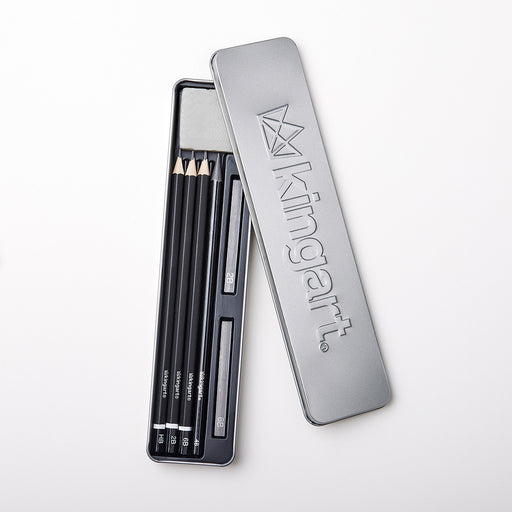 Sketching Tin Set, 9 pc - ARTIST SETS - KINGART