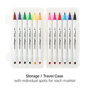 Twin-Tip™ Alcohol Markers 12 Colors - Studio - KINGART