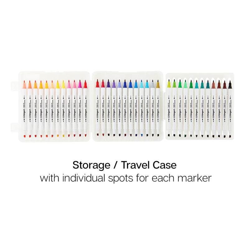 Twin-Tip™ Alcohol Markers 36 Colors - Studio - KINGART