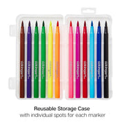 Watercolor Brush Markers 12 Colors - Studio - KINGART