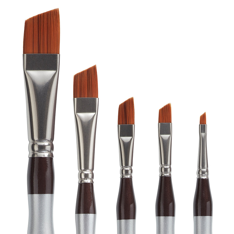 Precision™ 2400 Angle Brush Set, 5 pc -  - KINGART