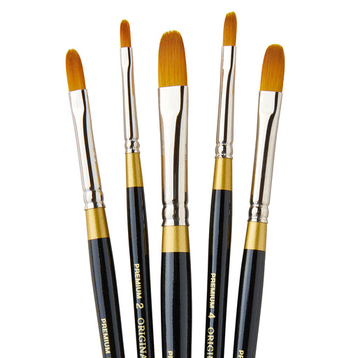 Original Gold® 9500 Filbert Set, 5 pc - Premium - KINGART