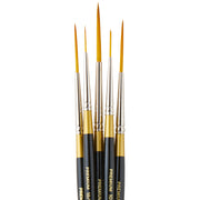 Original Gold® 9050 Script Liner Brushes 5 pc - Premium - KINGART