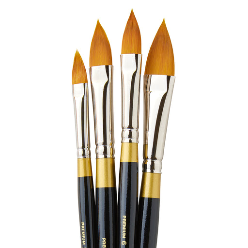 Original Gold® 9930 Oval Floral, 4 pc Set - Premium - KINGART