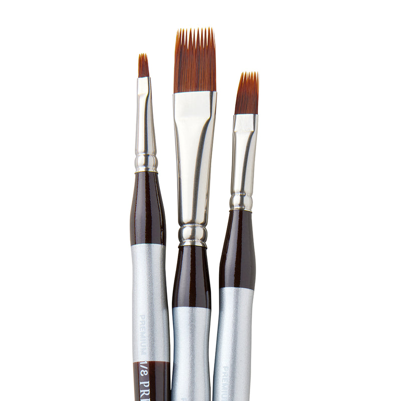 Precision™ 2120 Rake Brushes 3 pc - Premium - KINGART