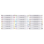 PRO Double-Ended Alcohol Markers 24 Vintage Colors - MARKERS & PENS - KINGART