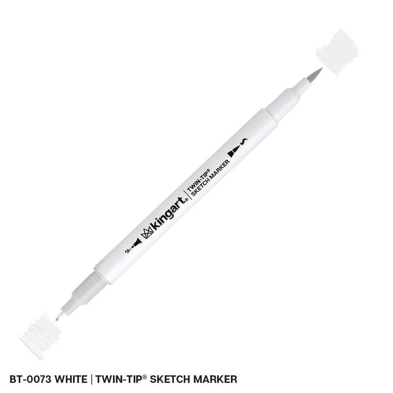 Twin-Tip™ Sketch Pens - Brush & Fine - Water-Based Ink - Single Colors