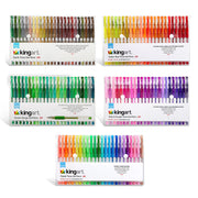 Gel Pens Soft Grip, 5 Sets, 120 pc - MARKERS & PENS - KINGART