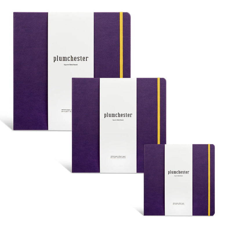 Plumchester Sketchbook Bundle – 3-Pack (Three Sizes)