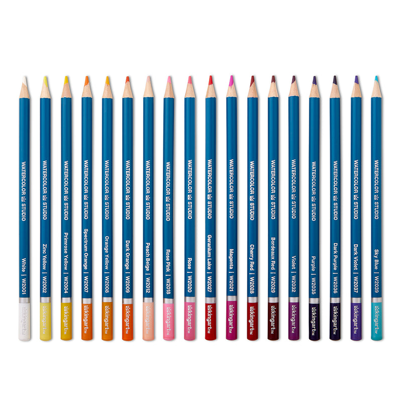 Watercolor Pencils 36 Colors - DRAWING & SKETCHING SUPPLIES - KINGART