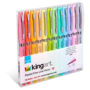 Pastel Fine Line Pens 12 Colors - MARKERS & PENS - SHANGHAI CMB IMPORT & EXPORT CO., LTD