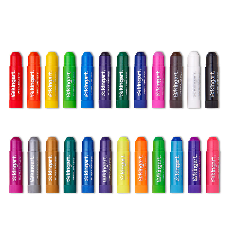 Tempera Paint Sticks, 24 Colors