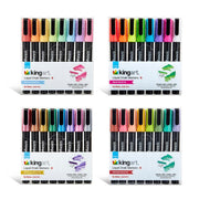 Liquid Chalk Pens, 4 sets, 32 pc - MARKERS & PENS - KINGART