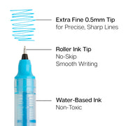 Liquid Roller Ink Pens - Singles - MARKERS & PENS - KINGART